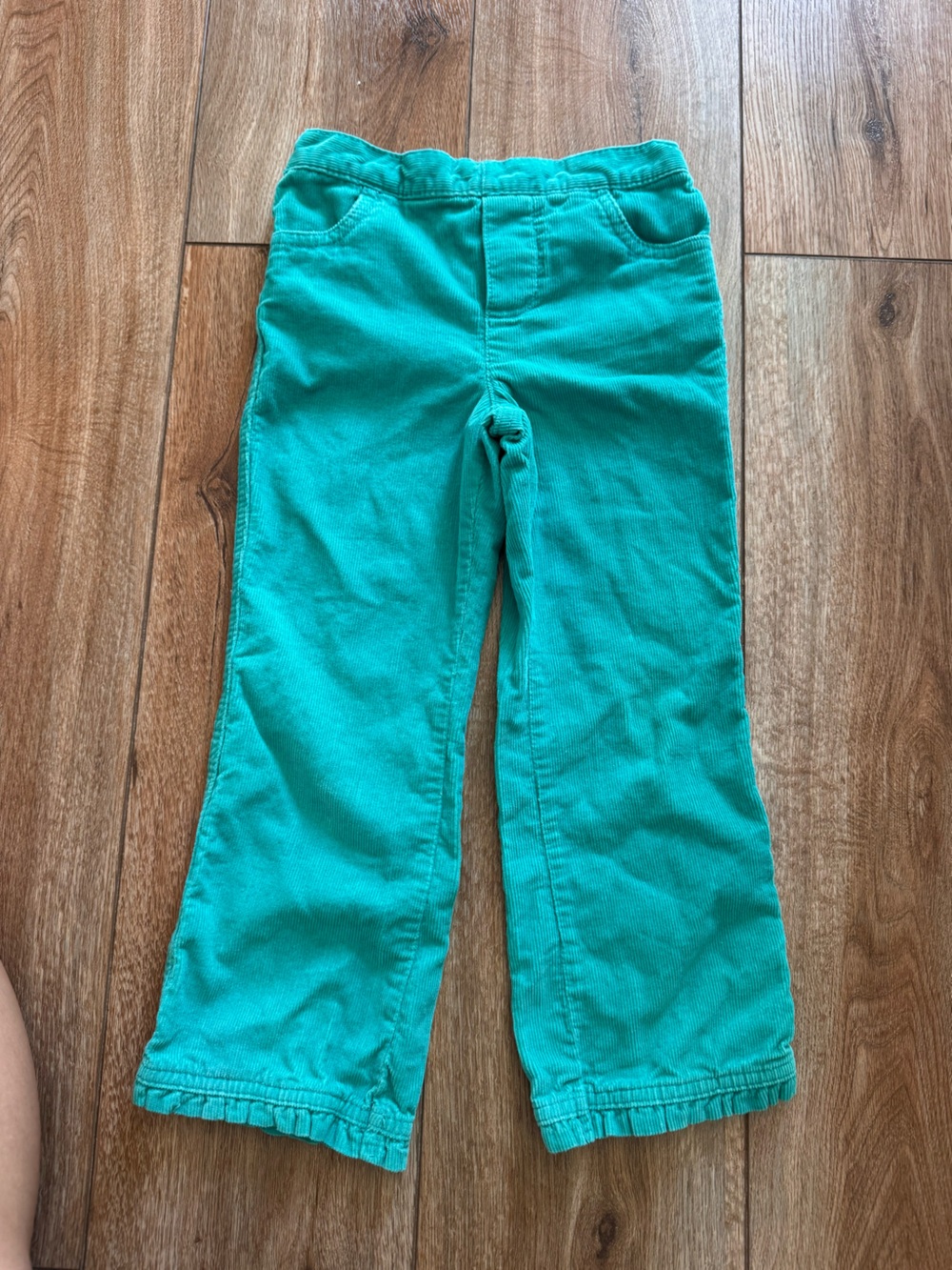 Okie dokie spruce green curduroy pants